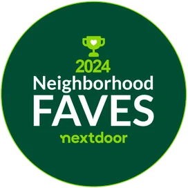 Nextdoor Neighborhood Faves badge for 2024